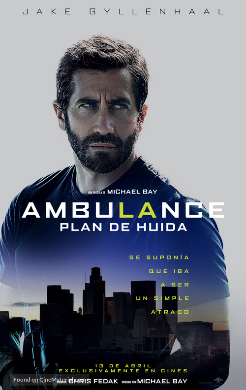 Ambulance - Spanish Movie Poster