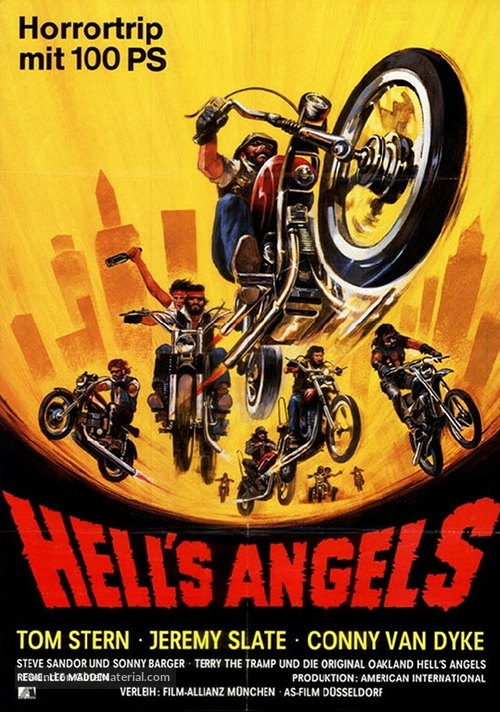 Hell&#039;s Angels &#039;69 - German Movie Poster