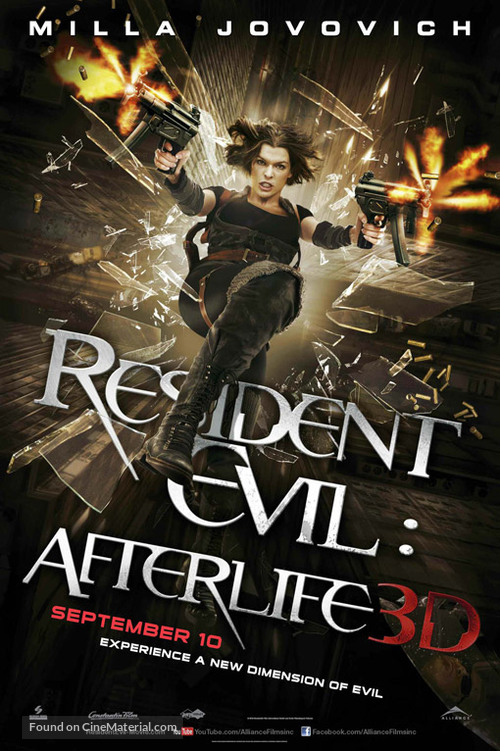Resident Evil: Afterlife - Canadian Movie Poster