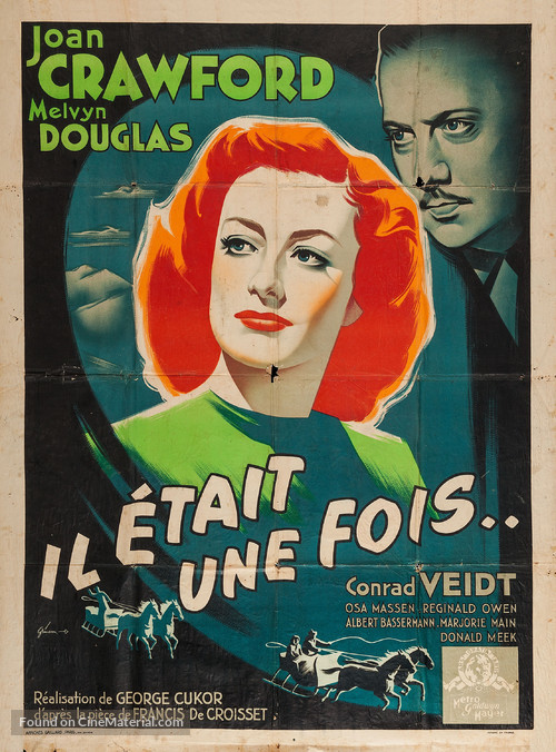 A Woman&#039;s Face - French Movie Poster