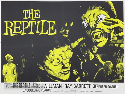 The Reptile - British Movie Poster