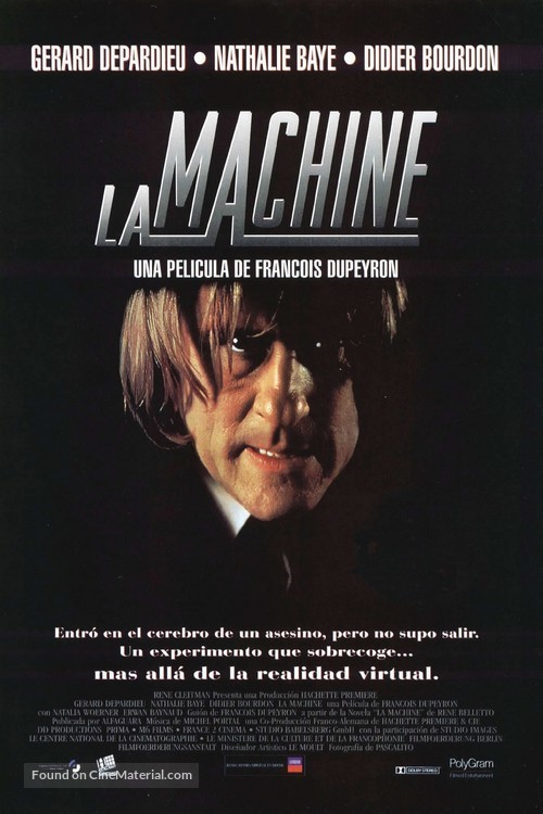 La machine - Spanish Movie Poster