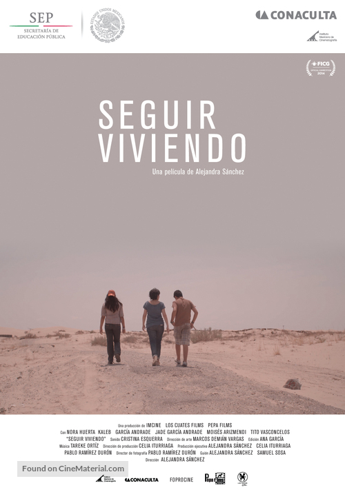 Seguir viviendo - Mexican Movie Poster