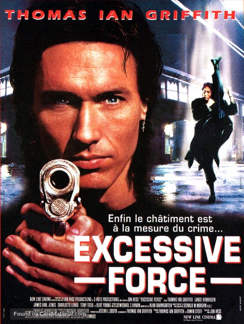 Excessive Force - French Movie Poster