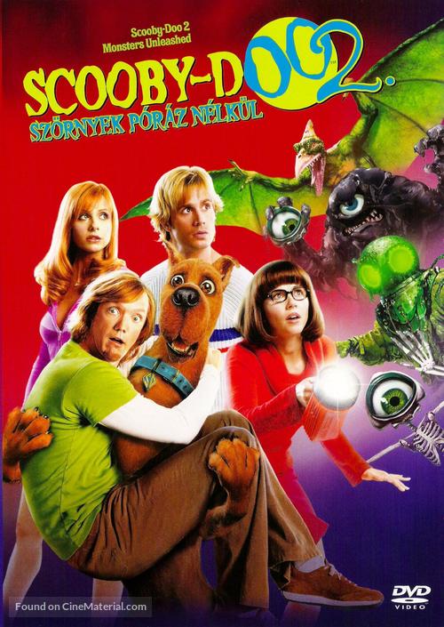 Scooby Doo 2: Monsters Unleashed - Hungarian Movie Cover