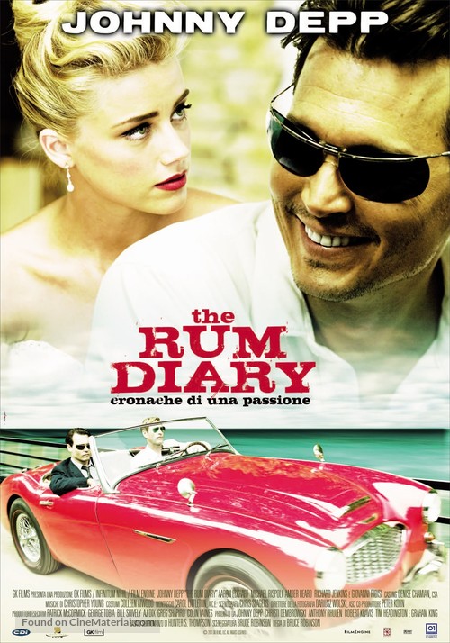 The Rum Diary - Italian Movie Poster