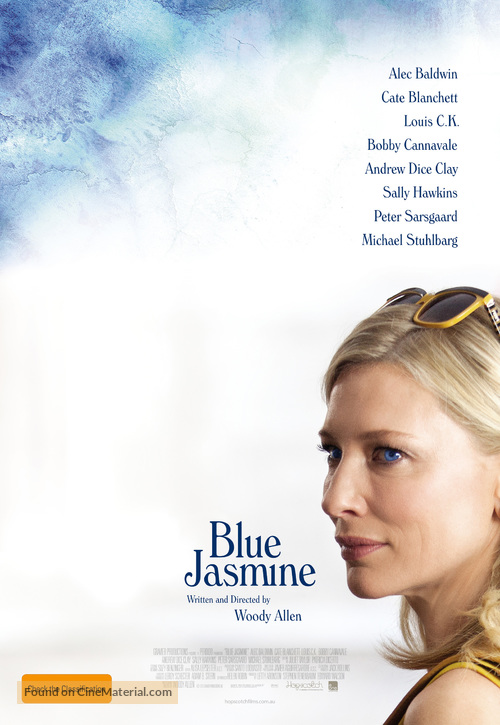 Blue Jasmine - Australian Movie Poster
