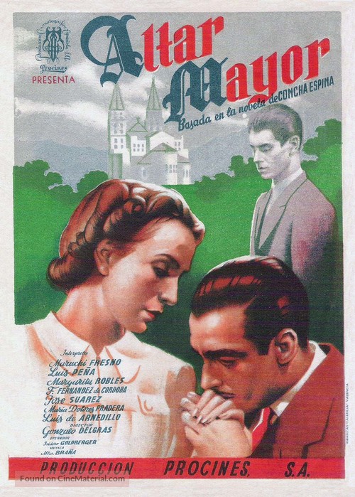 Altar mayor - Spanish Movie Poster