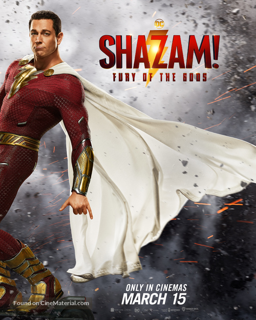 Shazam! Fury of the Gods - Philippine Movie Poster