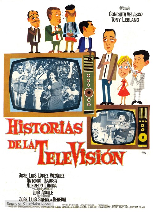 Historias de la televisi&oacute;n - Spanish Movie Poster