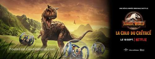 &quot;Jurassic World: Camp Cretaceous&quot; - French Movie Poster