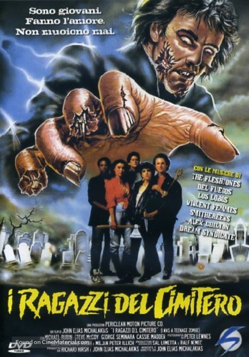 I Was a Teenage Zombie - Italian DVD movie cover