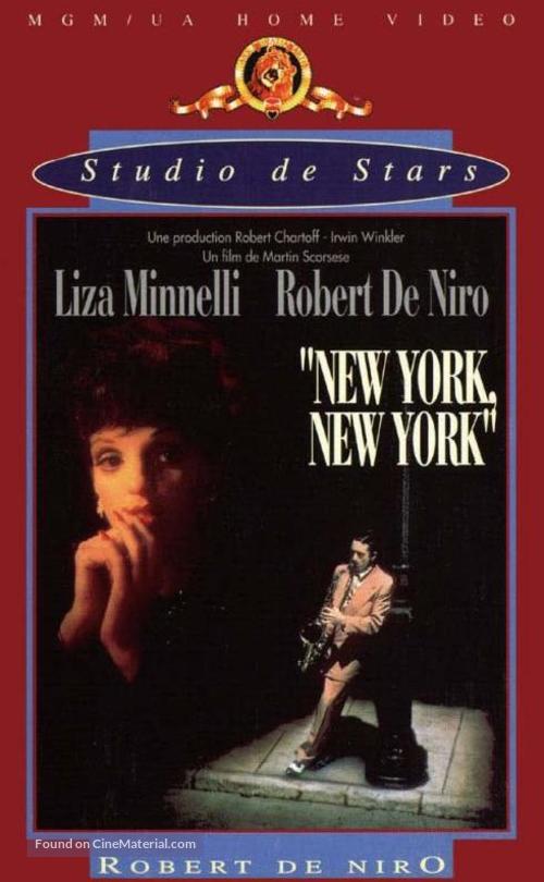 New York, New York - French Movie Cover