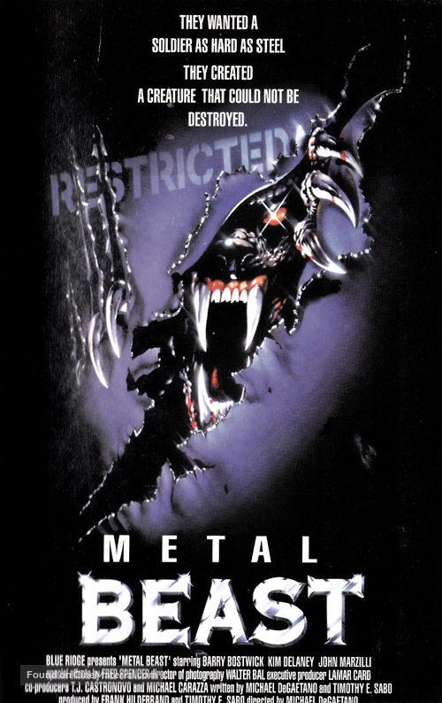 Project: Metalbeast - Dutch Movie Cover