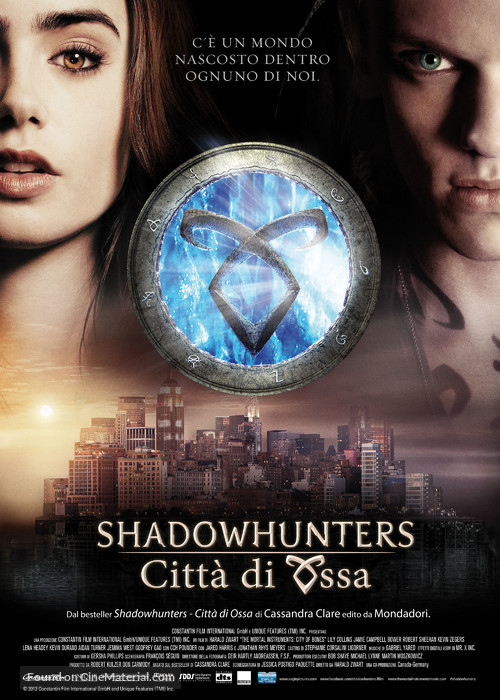 The Mortal Instruments: City of Bones - Italian Movie Poster