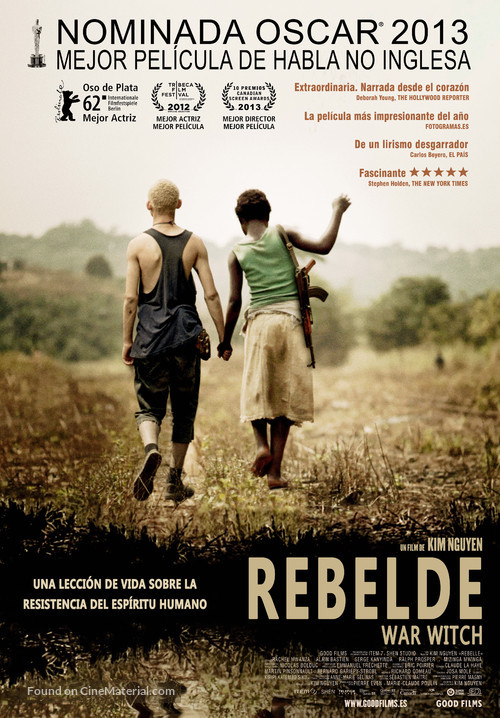 Rebelle - Spanish Movie Poster