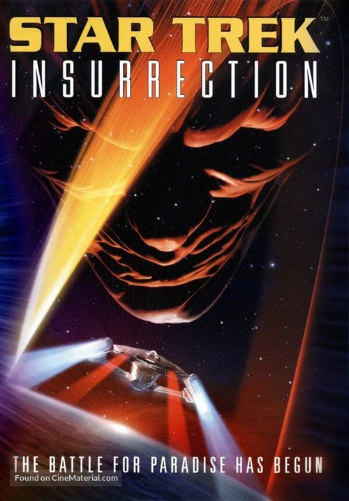 Star Trek: Insurrection - DVD movie cover