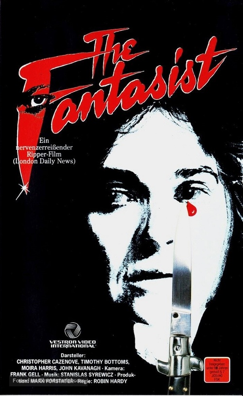 The Fantasist - German VHS movie cover