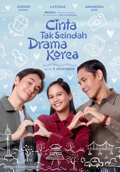 Cinta Tak Seindah Drama Korea - Indonesian Movie Poster