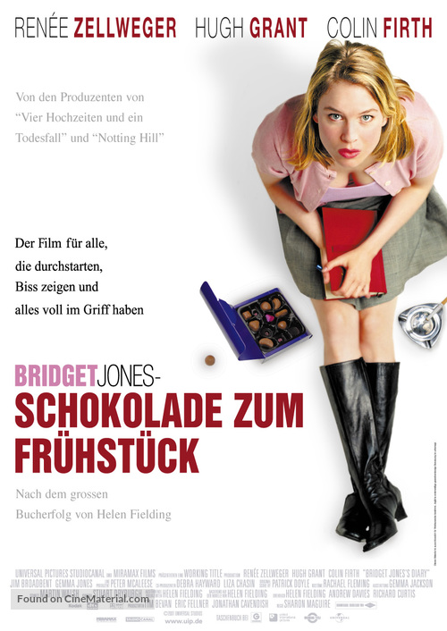 Bridget Jones&#039;s Diary - German Movie Poster