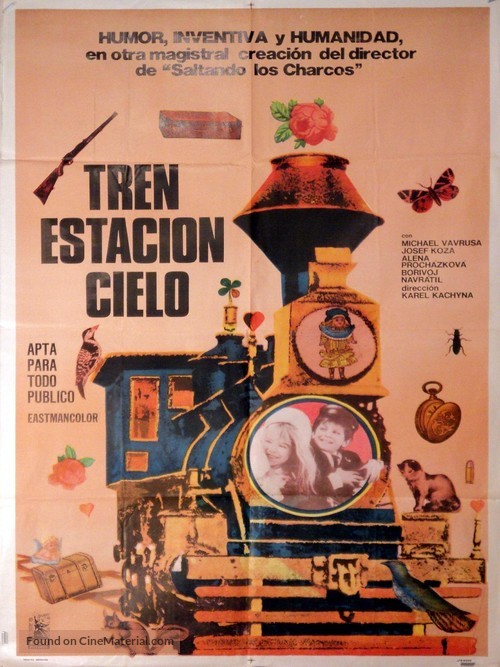 Vlak do stanice Nebe - Argentinian Movie Poster