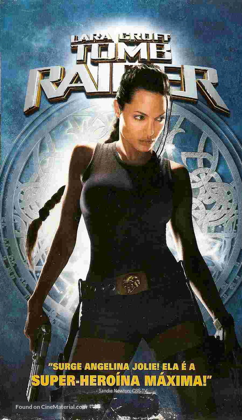 Lara Croft: Tomb Raider - Brazilian Movie Cover