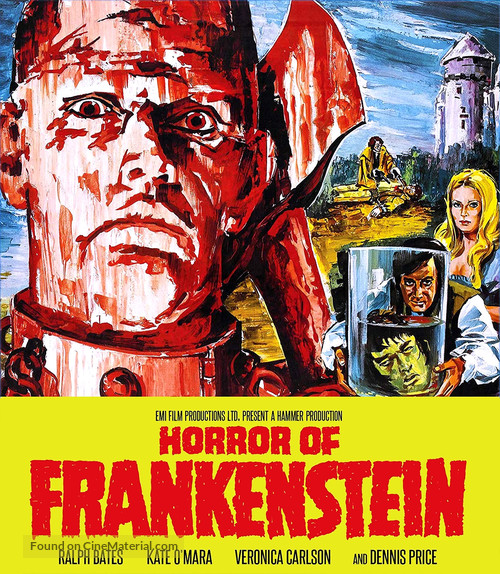 The Horror of Frankenstein - Blu-Ray movie cover