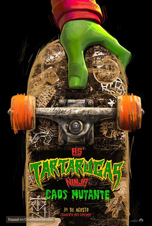 Teenage Mutant Ninja Turtles: Mutant Mayhem - Brazilian Movie Poster