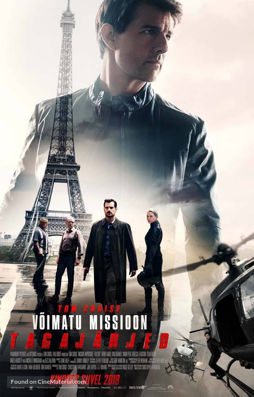 Mission: Impossible - Fallout - Estonian Movie Poster