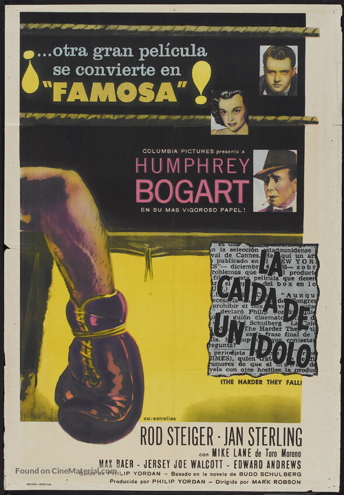 The Harder They Fall - Argentinian Movie Poster