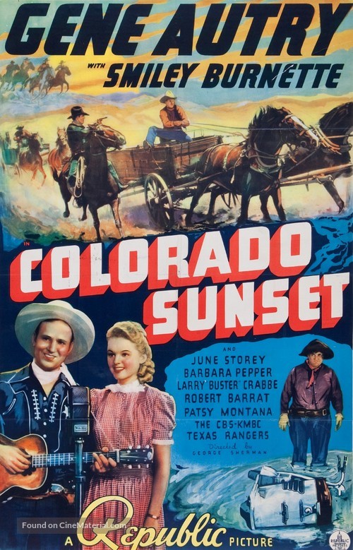 Colorado Sunset - Movie Poster