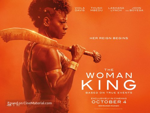 The Woman King - British Movie Poster