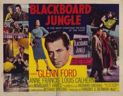 Blackboard Jungle - Movie Poster