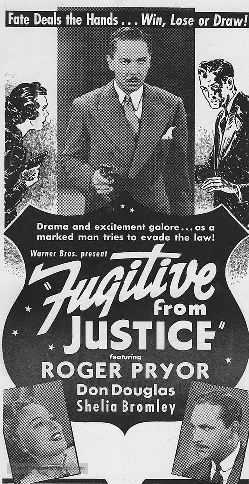 A Fugitive from Justice - Movie Poster