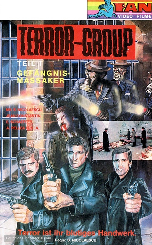 Comisar acuza, Un - German VHS movie cover