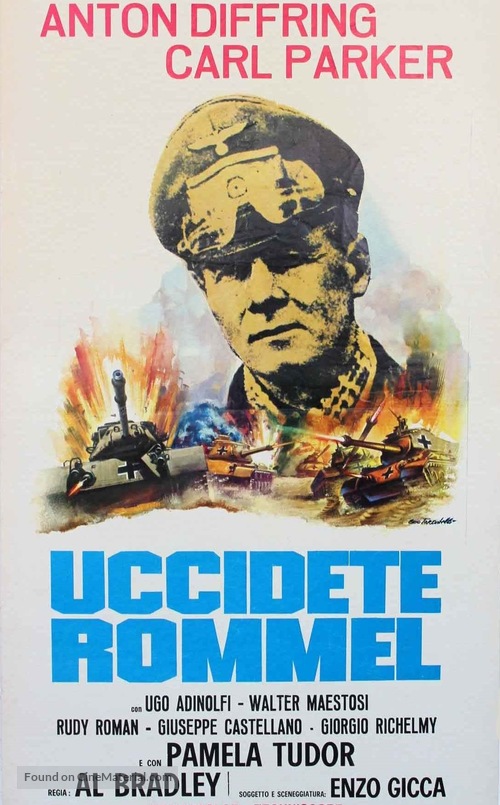 Uccidete Rommel - Italian Movie Poster