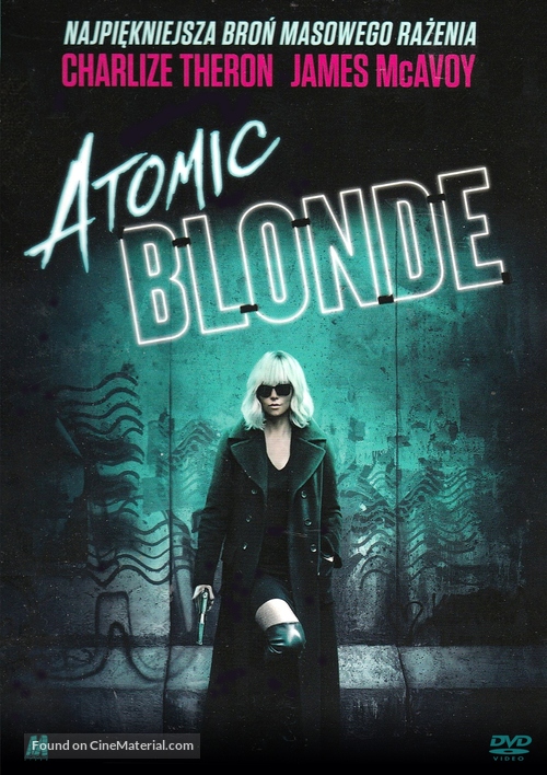 Atomic Blonde - Polish Movie Cover