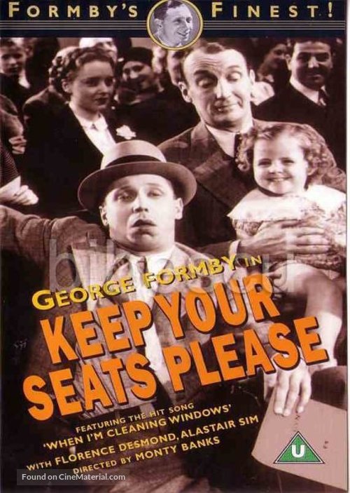 Keep Your Seats, Please - British DVD movie cover