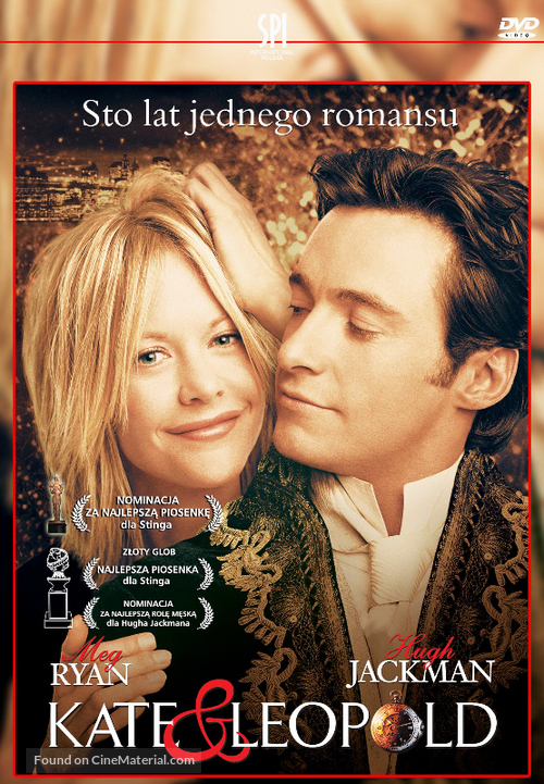 Kate &amp; Leopold - Polish DVD movie cover