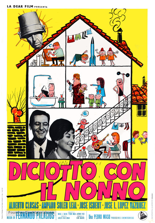 La gran familia - Italian Movie Poster