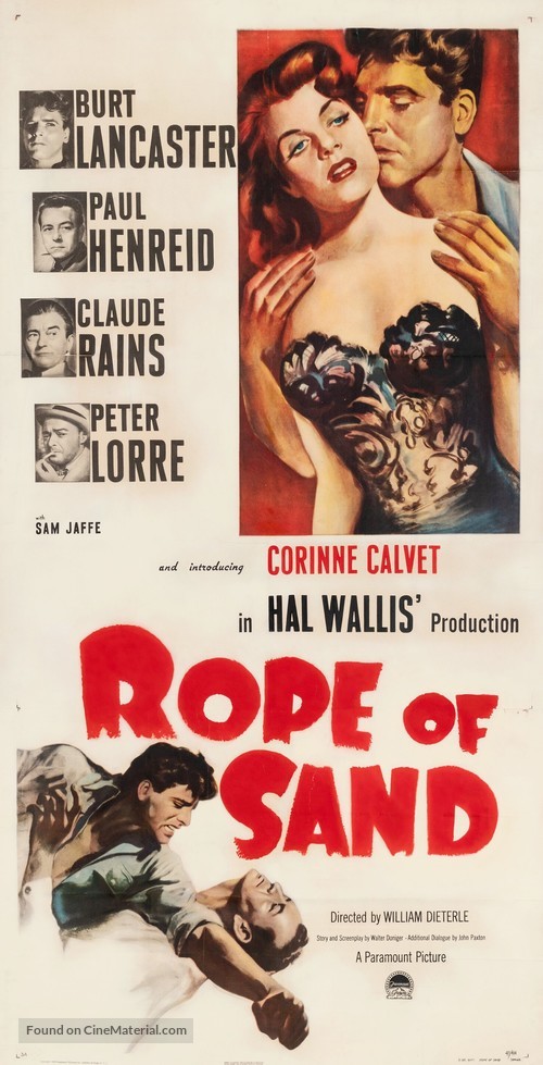 Rope of Sand - Movie Poster