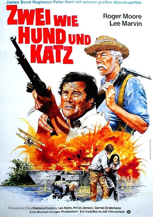 Shout at the Devil - German Movie Poster