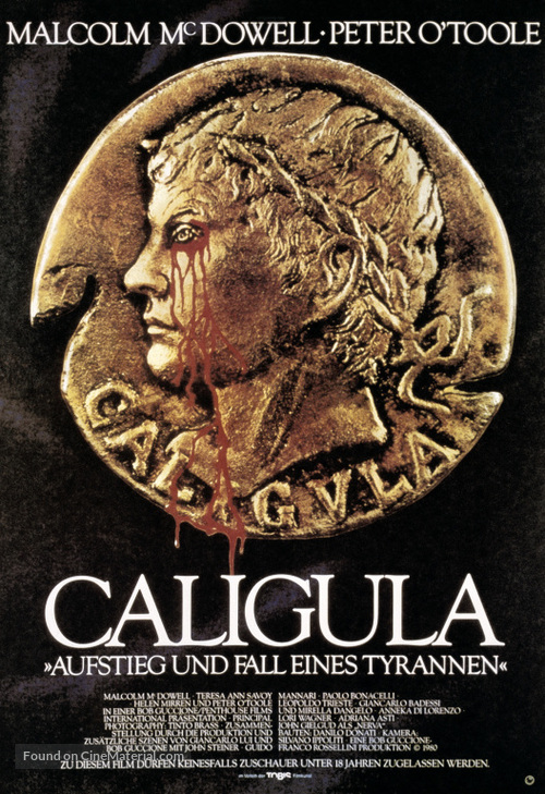 Caligola - German Movie Poster
