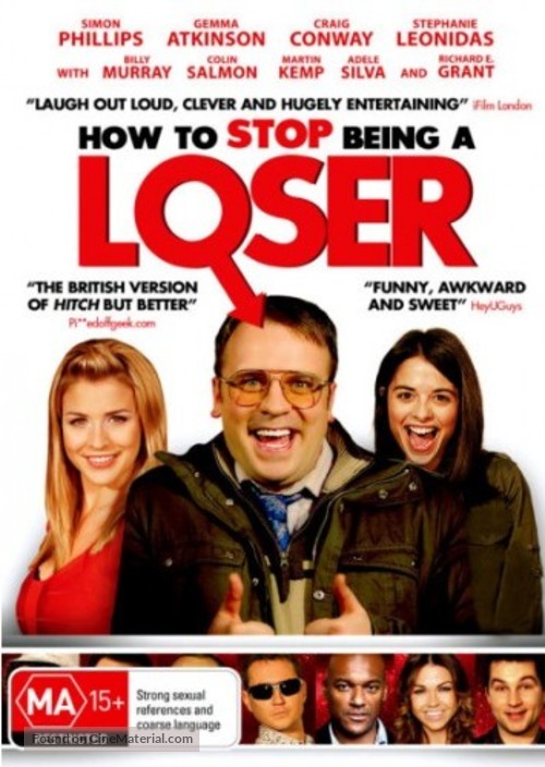 How to Stop Being a Loser - Australian DVD movie cover