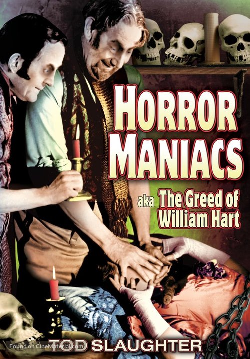 The Greed of William Hart - DVD movie cover
