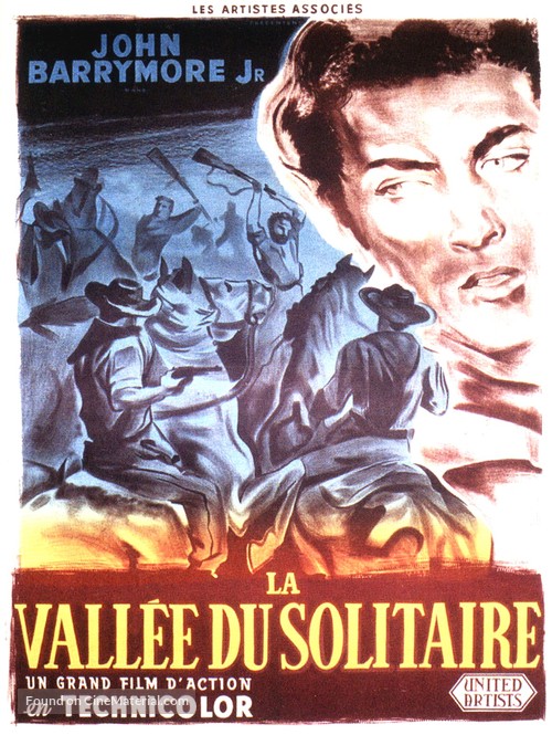 High Lonesome - French Movie Poster