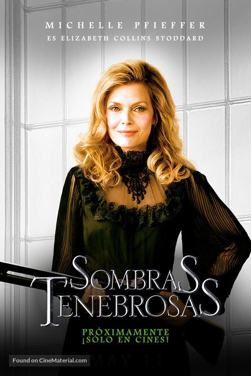 Dark Shadows - Argentinian Movie Poster