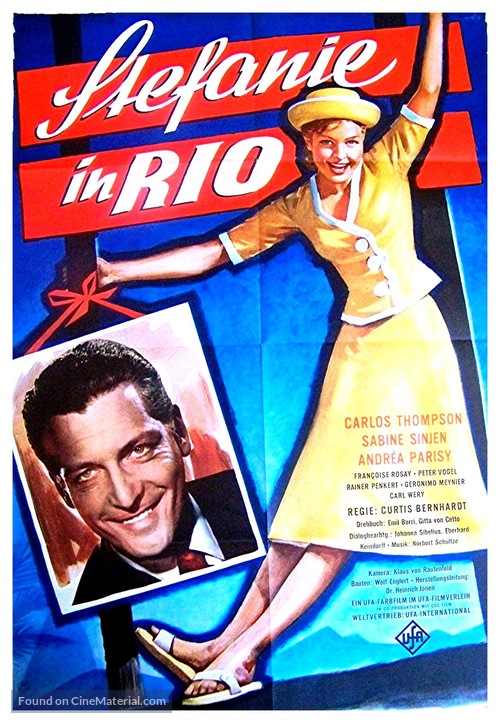 Stefanie in Rio - German Movie Poster