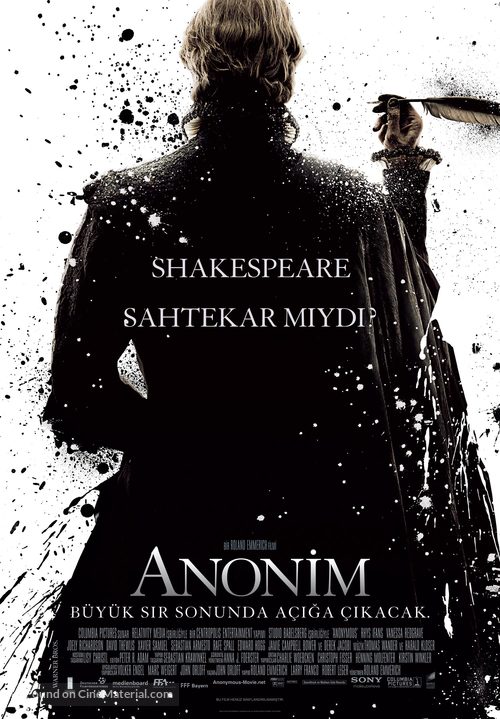 Anonymous - Turkish Movie Poster