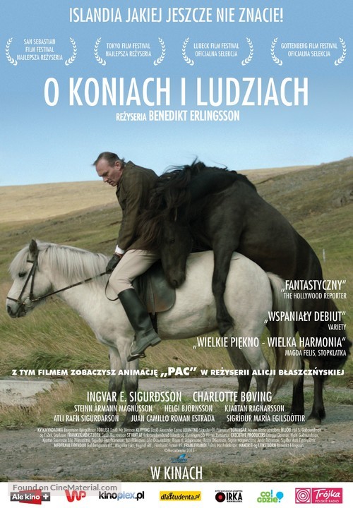 Hross &iacute; oss - Polish Movie Poster